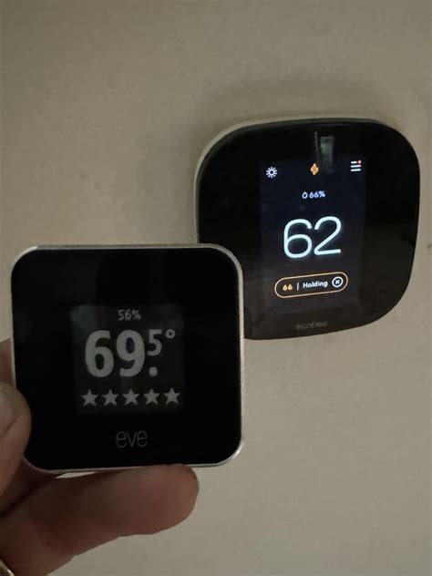 ecobee showing wrong temperature